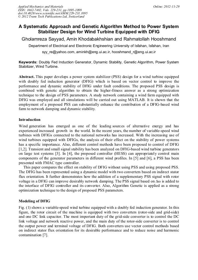 A Systematic Approach and Algorithm Method to Power System