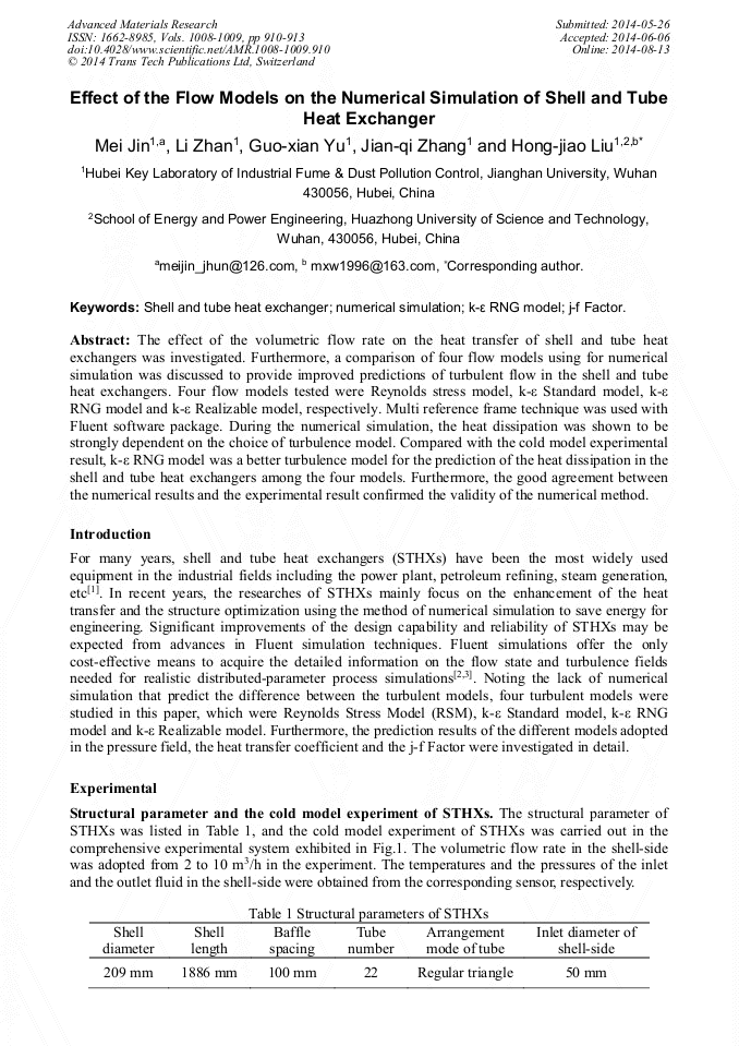 Review paper on heat exchanger picture