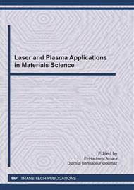 Laser and Plasma Applications in Materials Science