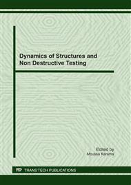 Dynamics of the Structures and Non Destructive Testing