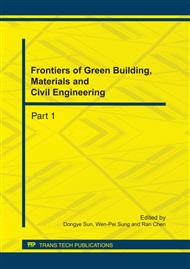 Frontiers of Green Building, Materials and Civil Engineering