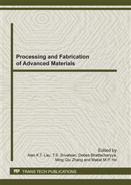 Processing and Fabrication of Advanced Materials