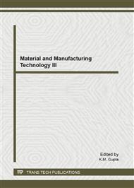 Material and Manufacturing Technology III