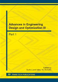 Advances in Engineering Design and Optimization III