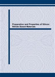 Preparation and Properties of Silicon Nitride Based Materials