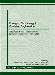 Emerging Technology in Precision Engineering XIV