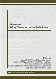 Advanced X-Ray Characterization Techniques