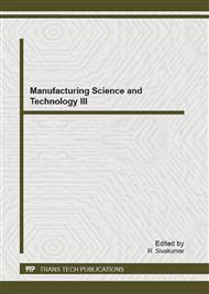 Manufacturing Science and Technology III