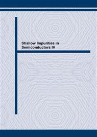 Shallow Impurities in Semiconductors IV