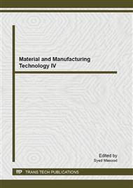 Material and Manufacturing Technology IV