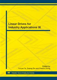 Linear Drives for Industry Applications IX