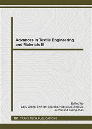 Advances in Textile Engineering and Materials III