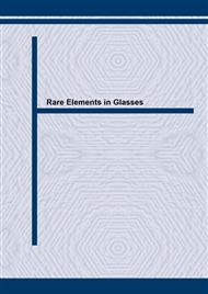 Rare Elements in Glasses