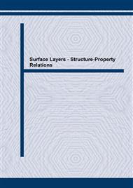 Surface Layers - Structure-Property Relations
