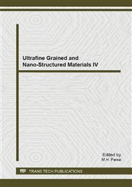 Ultrafine Grained and Nano-Structured Materials IV