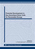 Potential Development in Dye-Sensitized Solar Cells for Renewable Energy