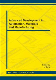 Advanced Development in Automation, Materials and Manufacturing