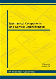 Mechanical Components and Control Engineering III