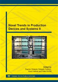 Novel Trends in Production Devices and Systems II