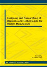 Designing and Researching of Machines and Technologies for Modern Manufacture