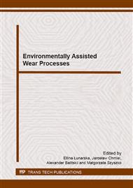 Environmentally Assisted Wear Processes