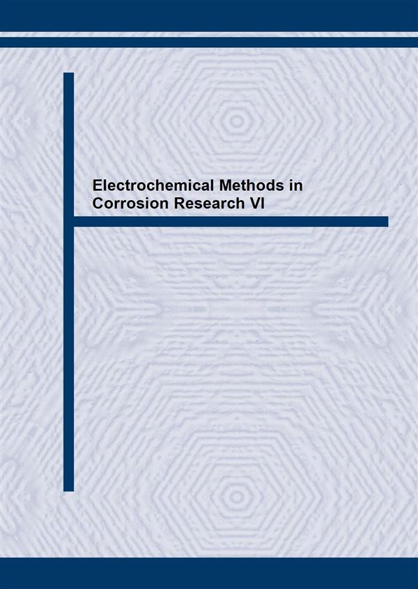 Electrochemical Methods in Corrosion Research VI