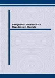 Intergranular and Interphase Boundaries in Materials III