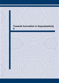 Towards Innovation in Superplasticity II