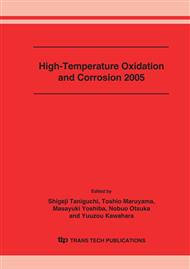 High-Temperature Oxidation and Corrosion 2005