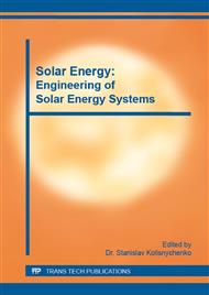 Solar Energy: Engineering of Solar Energy Systems