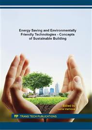 Energy Saving and Environmentally Friendly Technologies - Concepts of Sustainable Building