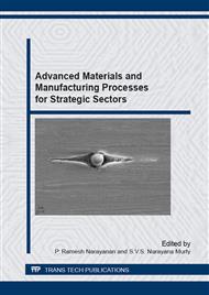 Advanced Materials and Manufacturing Processes for Strategic Sectors