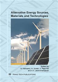 Alternative Energy Sources, Materials and Technologies