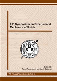 26th Symposium on Experimental Mechanics of Solids