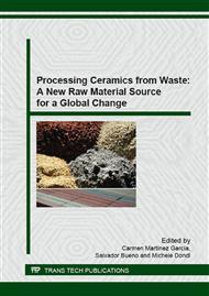 Processing Ceramics from Waste: A New Raw Material Source for a Global Change