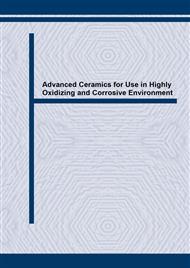 Advanced Ceramics for Use in Highly Oxidizing and Corrosive Environment