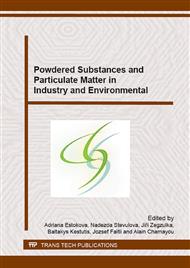 Powdered Substances and Particulate Matter in Industry and Environmental