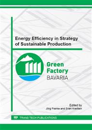 Energy Efficiency in Strategy of Sustainable Production