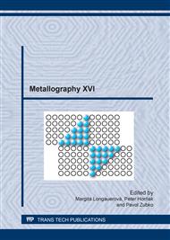 Metallography XVI