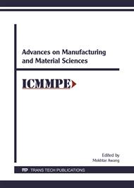 Advances on Manufacturing and Material Sciences