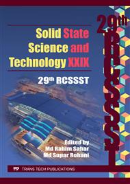 Solid State Science and Technology XXIX