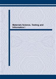 Materials Science, Testing and Informatics I