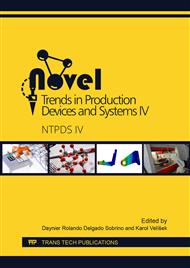 Novel Trends in Production Devices and Systems IV