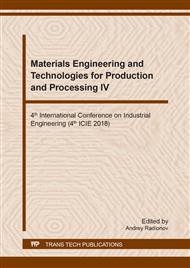 Materials Engineering and Technologies for Production and Processing IV