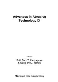 Advances in Abrasive Technology IX