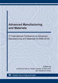 Advanced Manufacturing and Materials