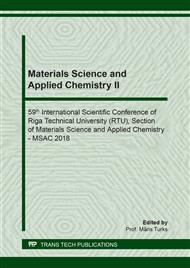 Materials Science and Applied Chemistry II