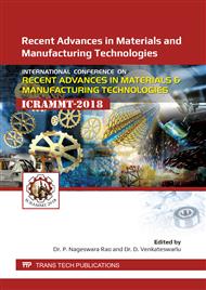 Recent Advances in Materials and Manufacturing Technologies