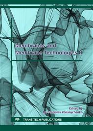 Membranes and Membrane Technologies II