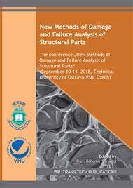 New Methods of Damage and Failure Analysis of Structural Parts